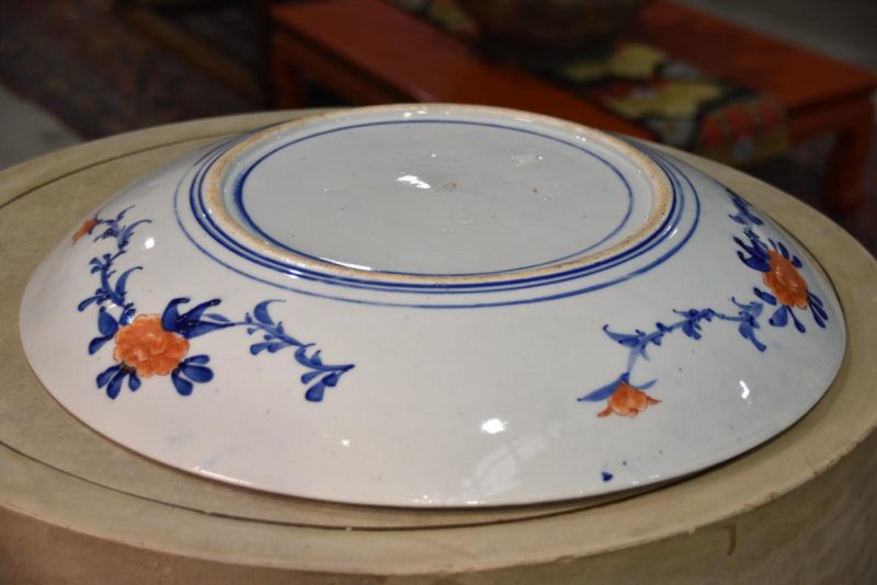 Large Japanese Imari Charger Width:470mm - Image 4