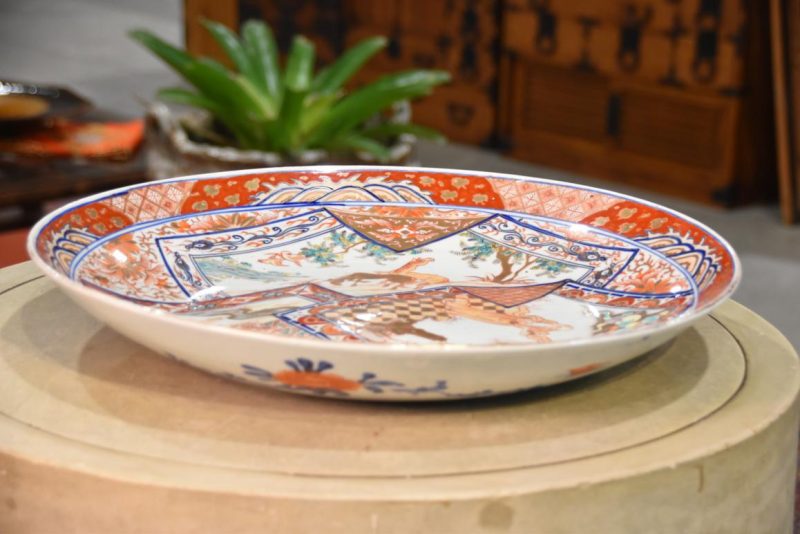 Large Japanese Imari Charger Width:470mm - Image 3