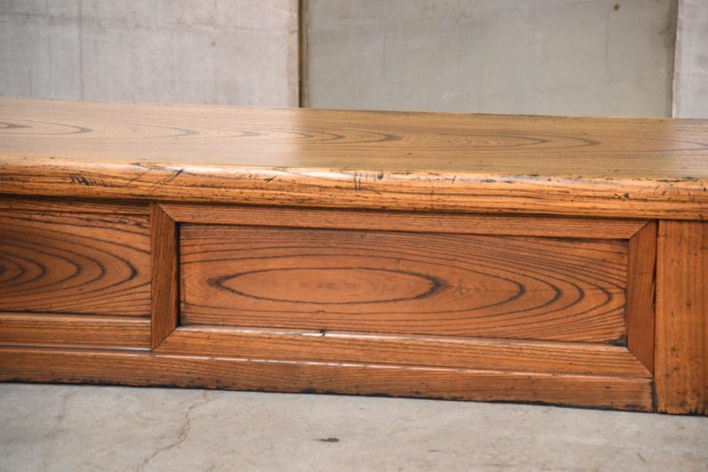 Japanese Elm Entrance Step Kamachi Width:2960mm - Image 11
