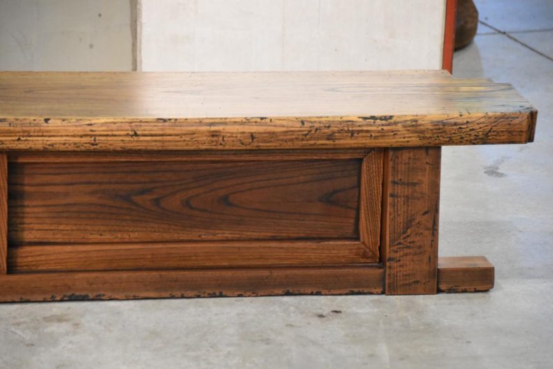 Japanese Elm Entrance Step Kamachi Width:2960mm - Image 9