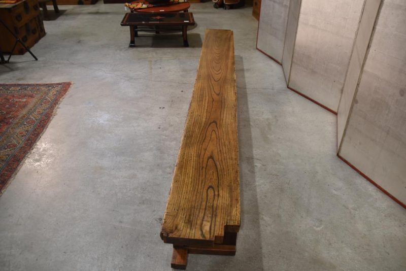 Japanese Elm Entrance Step Kamachi Width:2960mm - Image 5