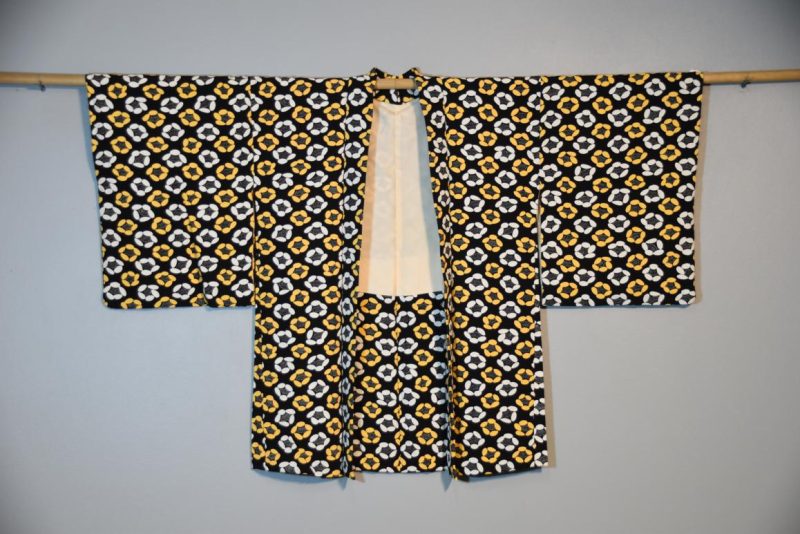 Vintage Silk Haori Jacket - Image 4