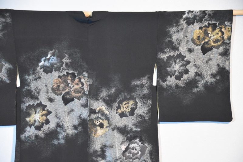 Vintage Silk Haori Jacket - Image 5