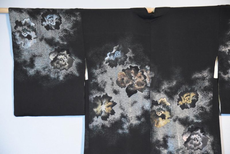 Vintage Silk Haori Jacket - Image 4