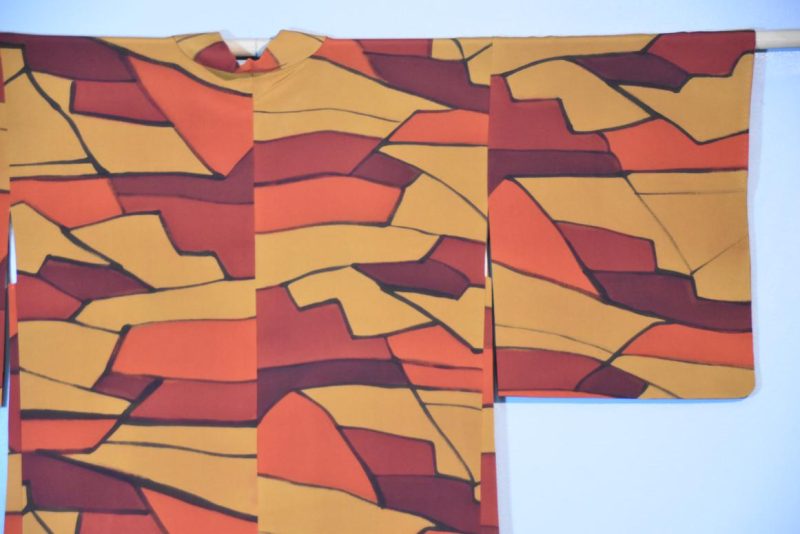 Vintage Silk Haori Jacket - Image 7