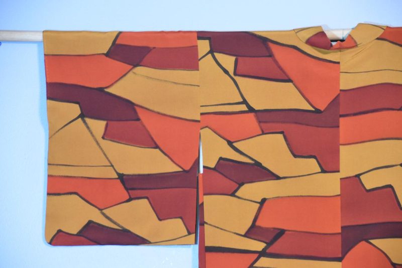 Vintage Silk Haori Jacket - Image 6
