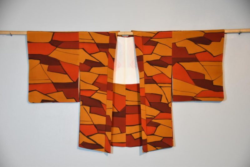 Vintage Silk Haori Jacket - Image 5