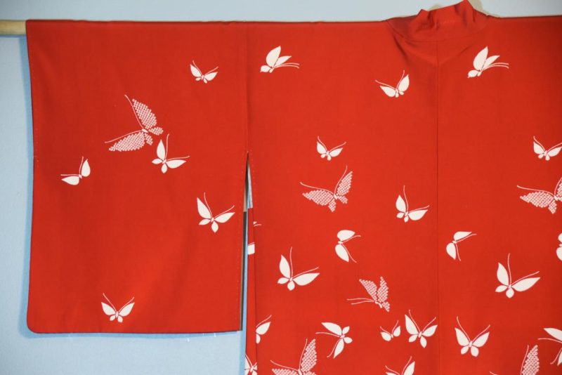 Vintage Silk Haori Jacket - Image 6