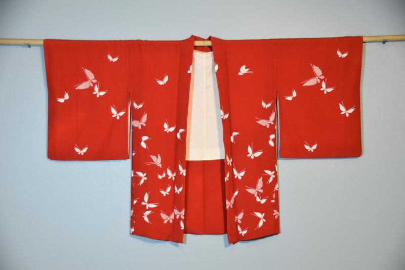 Vintage Silk Haori Jacket - Image 5