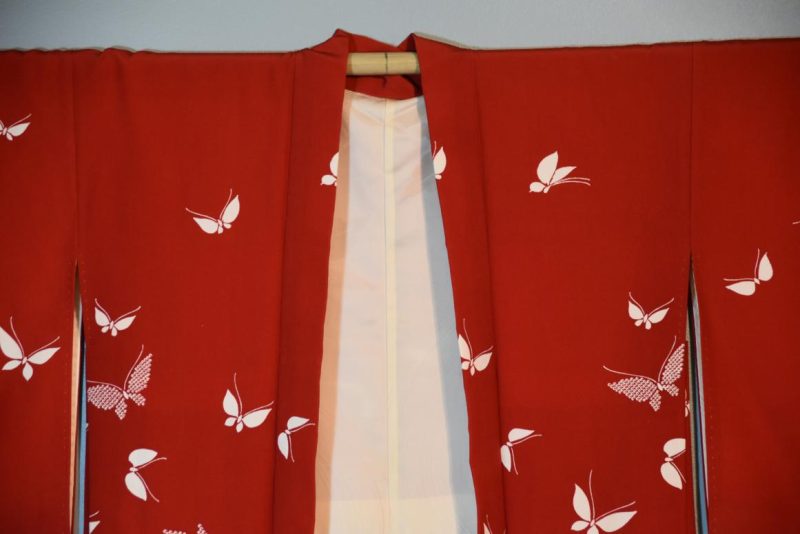 Vintage Silk Haori Jacket - Image 4