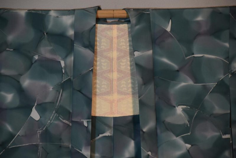 Vintage Silk Haori Jacket - Image 4