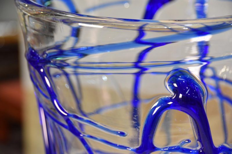 Japanese Art Glass Vase Height:315mm - Image 9