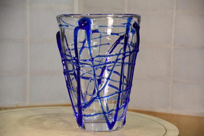 Japanese Art Glass Vase Height:315mm - Image 6