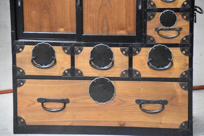 Japanese Choba Dansu Merchant Chest Width:850mm - Image 10