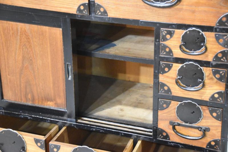 Japanese Choba Dansu Merchant Chest Width:850mm - Image 5