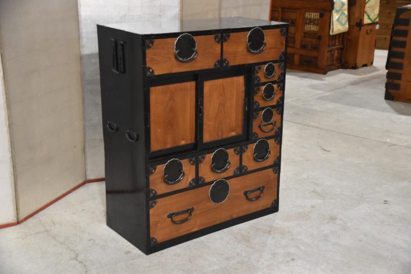 Japanese Choba Dansu Merchant Chest Width:850mm - Image 2