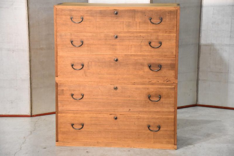 Vintage Clothing Chest (2 Sections) Width:940mm - Image 13