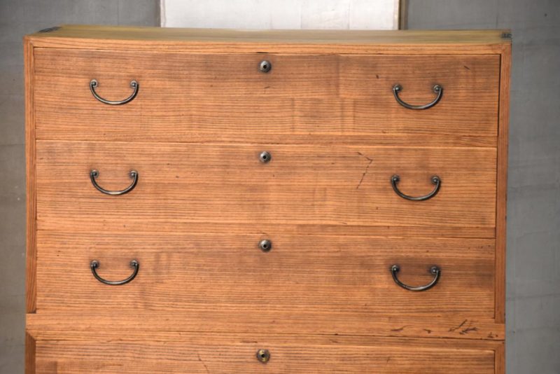 Vintage Clothing Chest (2 Sections) Width:940mm - Image 12