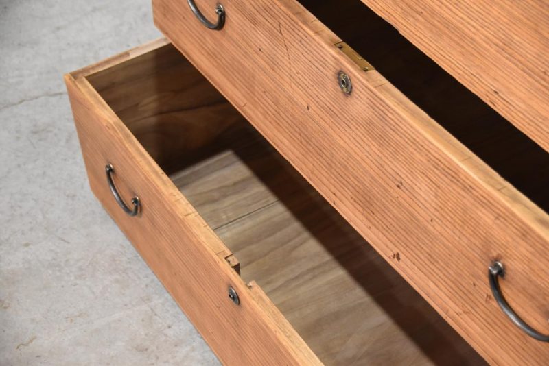 Vintage Clothing Chest (2 Sections) Width:940mm - Image 7