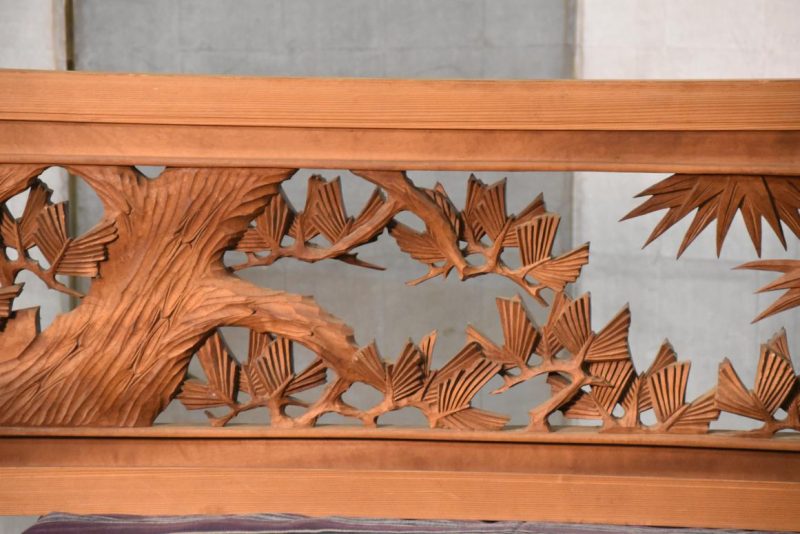 Carved Wooden Transom Rama Width:1705mm - Image 7