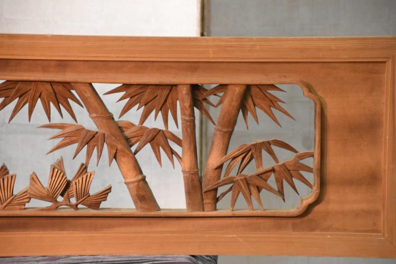 Carved Wooden Transom Rama Width:1705mm - Image 6