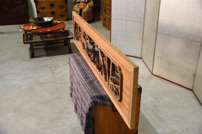 Carved Wooden Transom Rama Width:1705mm - Image 4