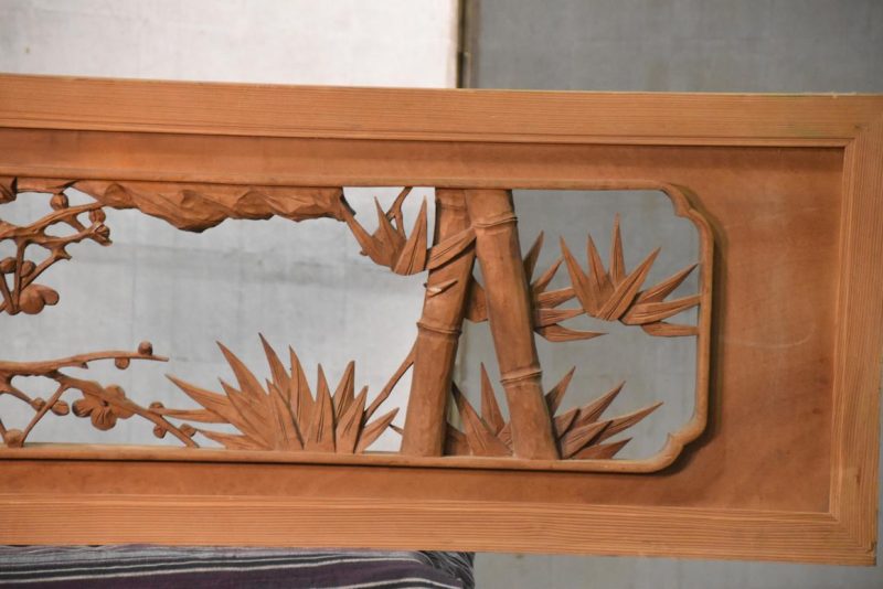 Carved Wooden Transom Rama Width:1705mm - Image 6