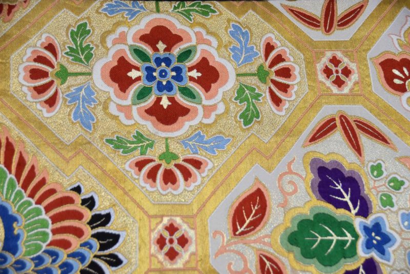 Vintage Japanese Silk Obi Table Runner Width:4000mm - Image 6