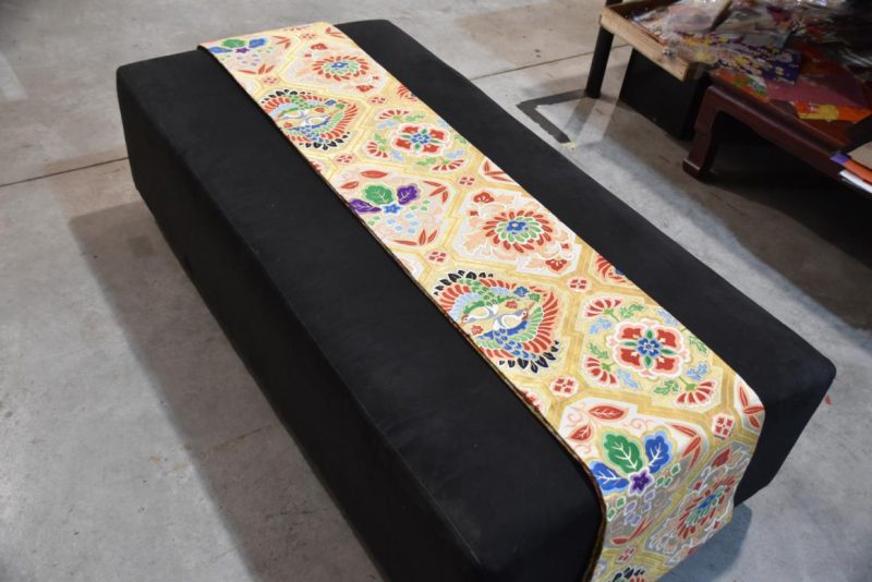 Vintage Japanese Silk Obi Table Runner Width:4000mm - Image 5