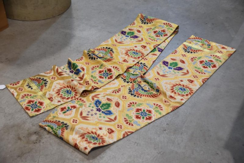 Vintage Japanese Silk Obi Table Runner Width:4000mm - Image 3