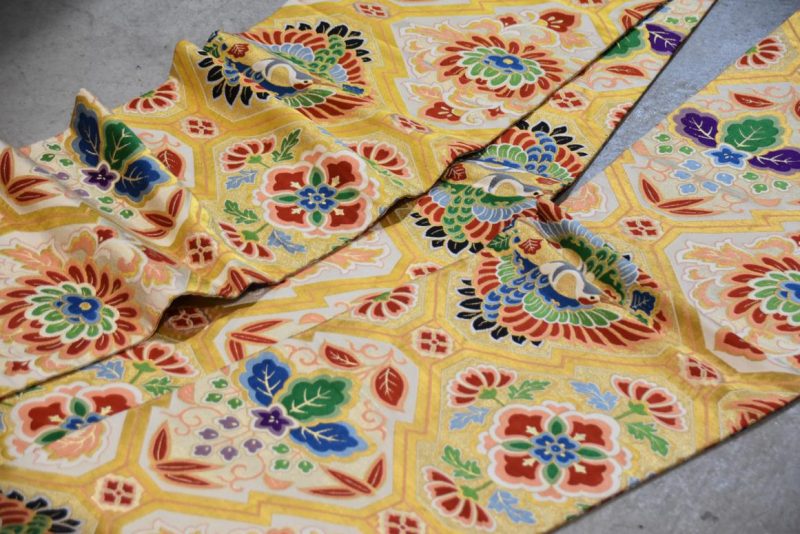 Vintage Japanese Silk Obi Table Runner Width:4000mm - Image 8