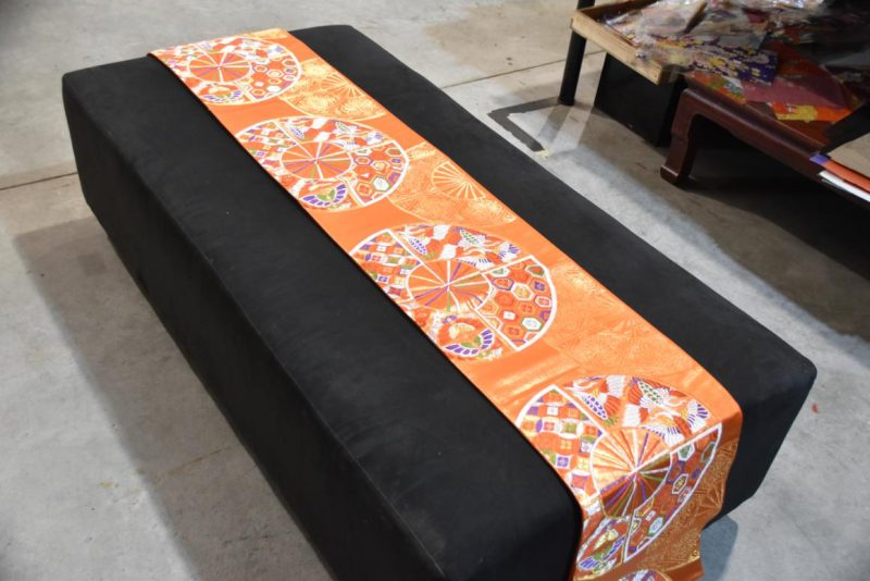 Vintage Japanese Silk Obi Table Runner Width:4000mm - Image 5