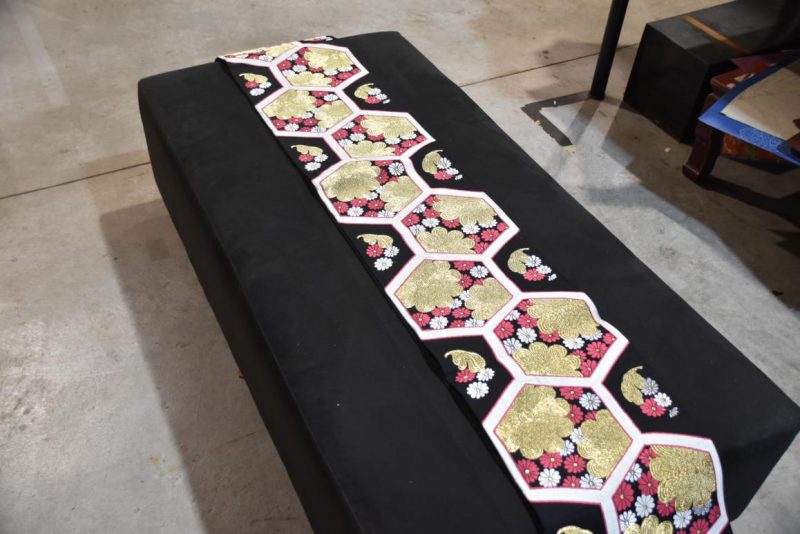 Vintage Table Runner Obi Sash Width:4000mm - Image 5