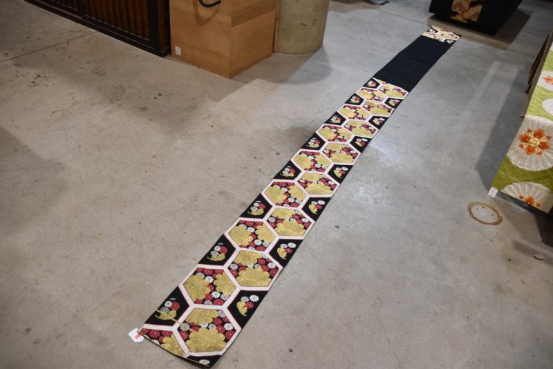 Vintage Table Runner Obi Sash Width:4000mm - Image 4