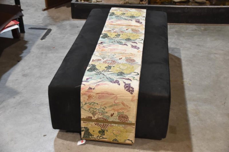 Double Sided Vintage Table Runner Obi Sash Width:4000mm
