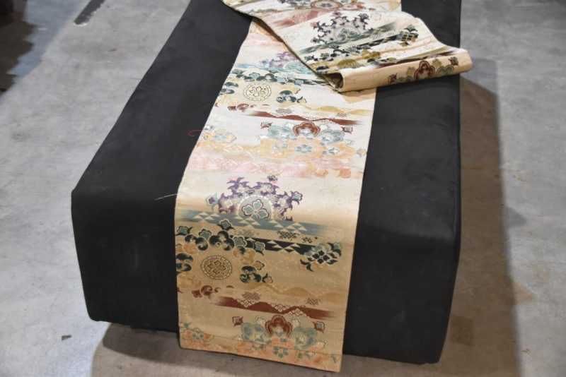 Double Sided Vintage Table Runner Obi Sash Width:4000mm - Image 5