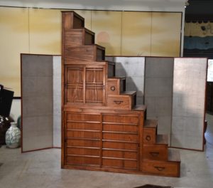 Kaidan Dansu Antique Step Chest Width:1750mm