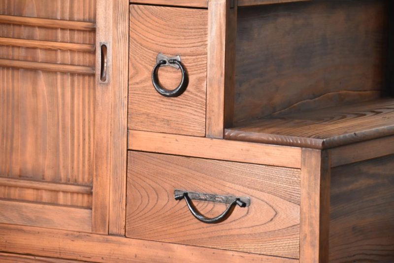 Kaidan Dansu Antique Step Chest Width:1750mm - Image 9