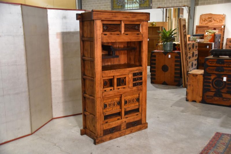 Kyoto Region Mizuya Dansu Kitchen Chest Width:910mm - Image 3