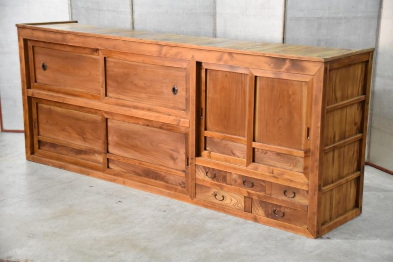 Long Antique Sideboard Width:2315mm - Image 10