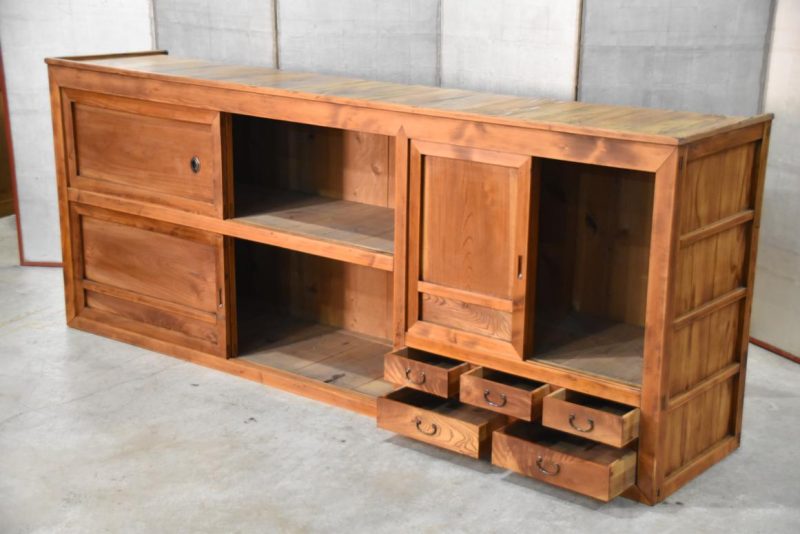 Long Antique Sideboard Width:2315mm - Image 7