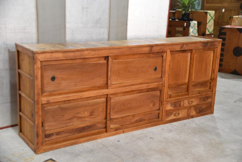 Long Antique Sideboard Width:2315mm - Image 4