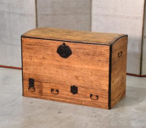 Antique Japanese Trunk Width:880mm