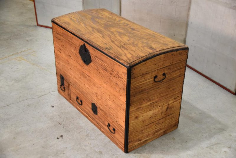 Antique Japanese Trunk Width:880mm - Image 7