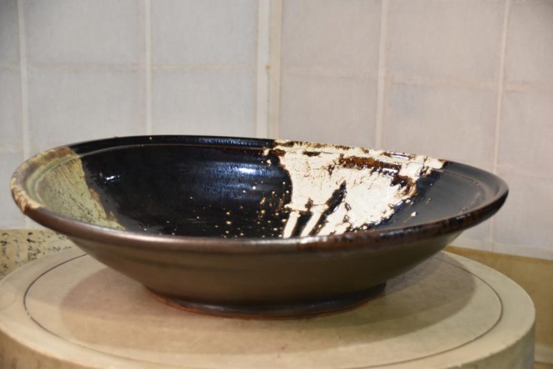 Large Mashiko Pottery Plate Width:560mm - Image 10