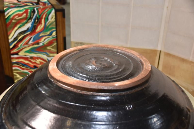 Large Mashiko Pottery Plate Width:560mm - Image 4