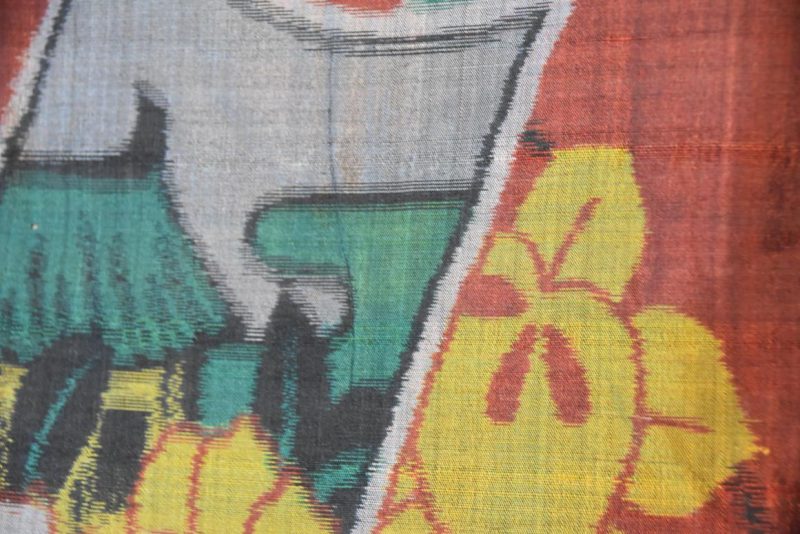 Japanese Vintage Meisen (Silk Ikat) Haori Jacket - Image 5