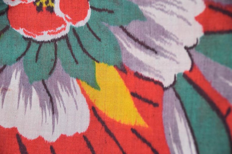 Japanese Vintage Meisen (Silk Ikat) Haori Jacket - Image 5