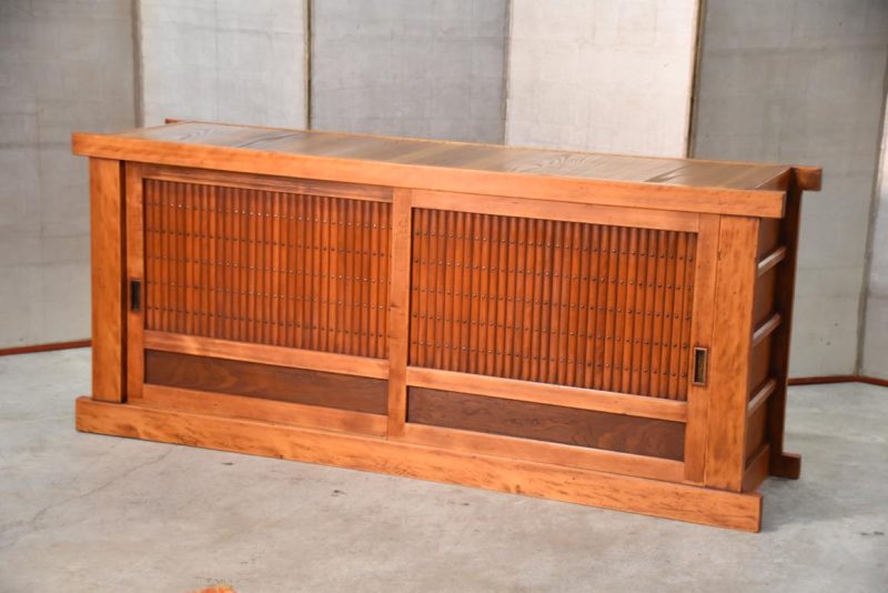 Antique Kitchen Chest Sideboard Width:1815mm - Image 2