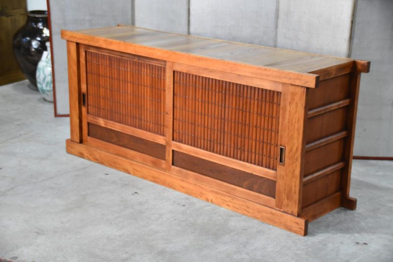 Antique Kitchen Chest Sideboard Width:1815mm - Image 7